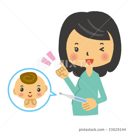 Women's thermometer [two heads and series] 33029144