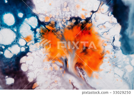 Abstract artistic image of colorful splash 33029250