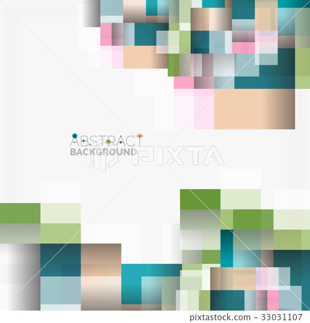 Abstract blocks template design background, simple - Stock Illustration ...