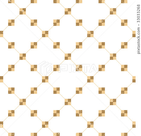 Japanese pattern background. white, gold geometric 33033268