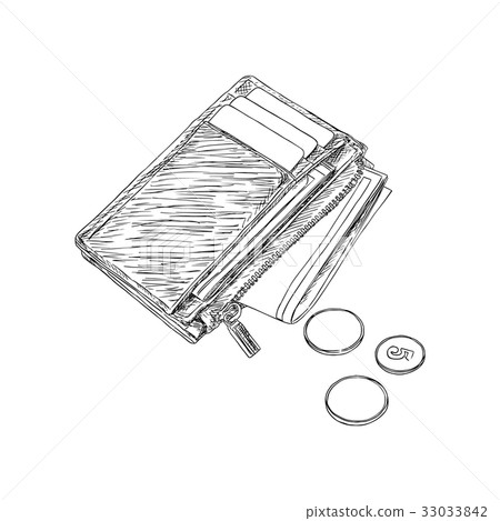 Wallet With Money And Credit Cards Vector Stock Illustration 33033842 Pixta The d01 pen wallet retains a slim & sleek profile while holding its maximum capacity. https www pixtastock com illustration 33033842