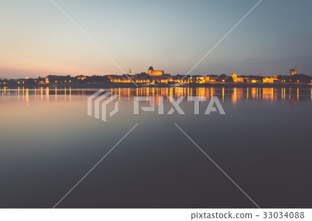 City of Torun in Poland, old town skyline 33034088