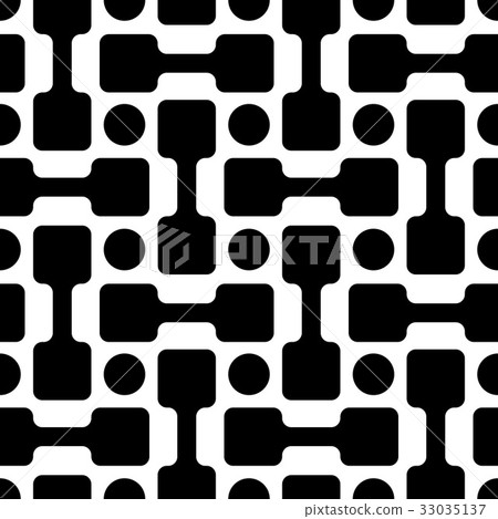 Seamless Geometric Pattern - Stock Illustration [33035137] - PIXTA