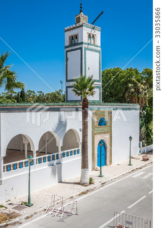 Mosque in Sidi Bou Said in Tunisia in Africa Mosque in Sidi Bou Said in Tunisia in Africa 33035866