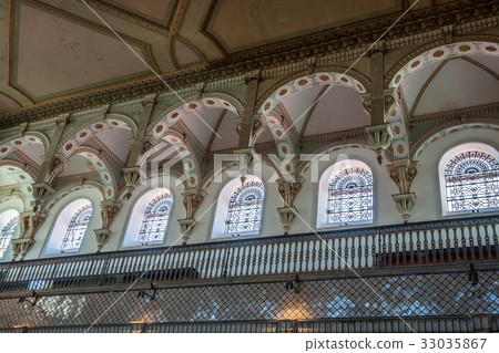 Windows in traditional style.Tunis 33035867