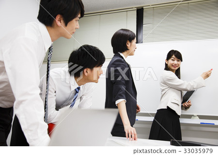業務會議辦公室商人 33035979