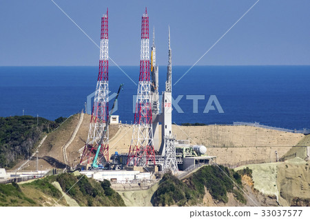 Tanegashima Space Center large rocket launcher Tanegashima Space Center large rocket launcher 33037577
