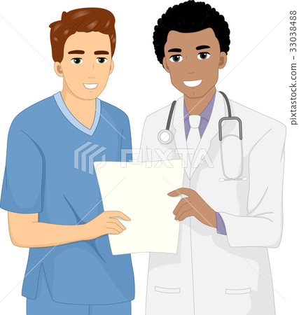 Man Doctor Test Result 33038488