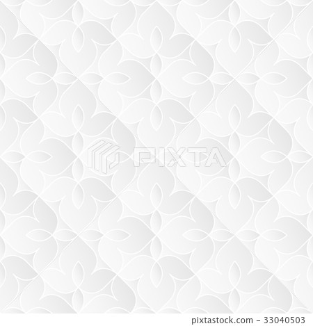 Neutral White Floral Texture 33040503