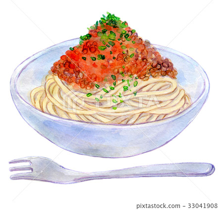 水彩例證食物肉調味汁 33041908