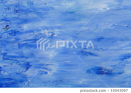 Oil paint texture, abstract blue background Oil paint texture, abstract blue background 33043097