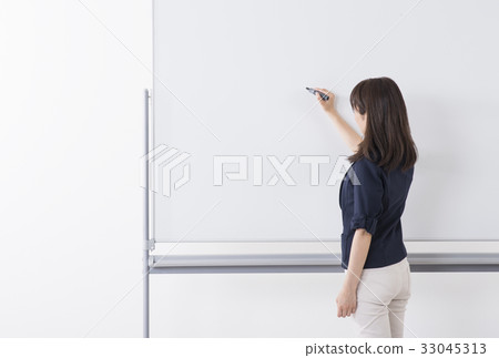 Image material for message board, seminar lecturer, cram school lecturer 33045313