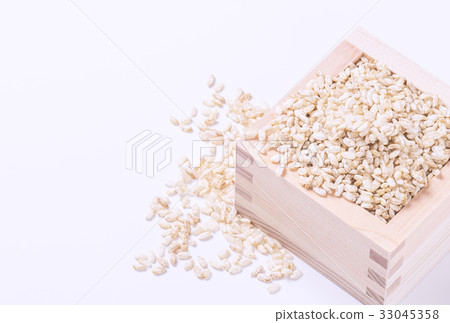Rice bran Brown rice bran Natural cultivation ginger image material Background material Rice bran Brown rice bran Natural cultivation ginger image material Background material 33045358