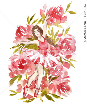 Girl Dancing Ballet, Future Professional Ballerina Girl Dancing Ballet, Future Professional Ballerina 33046167