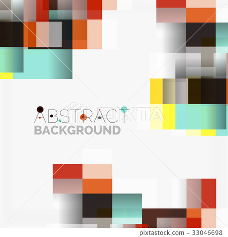 Abstract blocks template design background, simple Abstract blocks template design background, simple 33046698