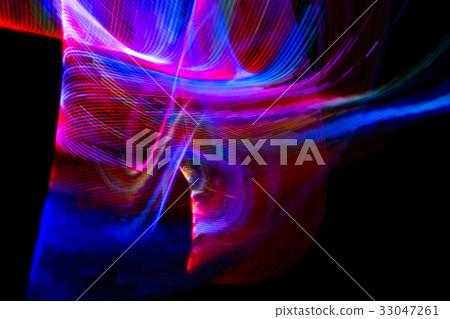 Light painting abstract background. Light painting abstract background. 33047261