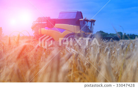 combine harvester combine harvester 33047428