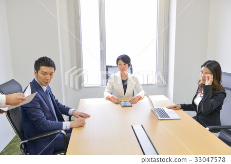 業務會議核心工作會議會議四人 33047578