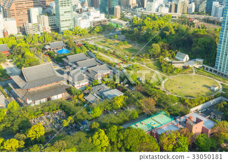 從東京鐵塔觀測所的東京視圖 從東京鐵塔觀測所的東京視圖 33050181