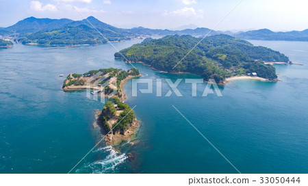 無人機鳥瞰野島(愛媛郡今治市/島波海道) 無人機鳥瞰野島(愛媛郡今治市/島波海道) 33050444