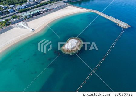 Futami Seaside Park (Shikai Town, Iyo City, Ehime Prefecture) Aerial shooting 33050782