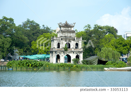 Hoan Kiem Lake Turtle Tower Hoan Kiem Lake Turtle Tower 33053113