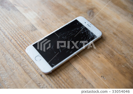 Screen broken smartphone Screen broken smartphone 33054046