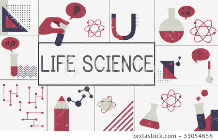 Life Science Biology Chemistry Concept Life Science Biology Chemistry Concept 33054658