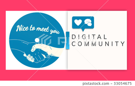 Social Media Networking Communication Technology Social Media Networking Communication Technology 33054675