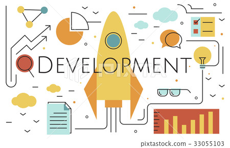 Business Objectives Goals Progress Improvement Concept Business Objectives Goals Progress Improvement Concept 33055103