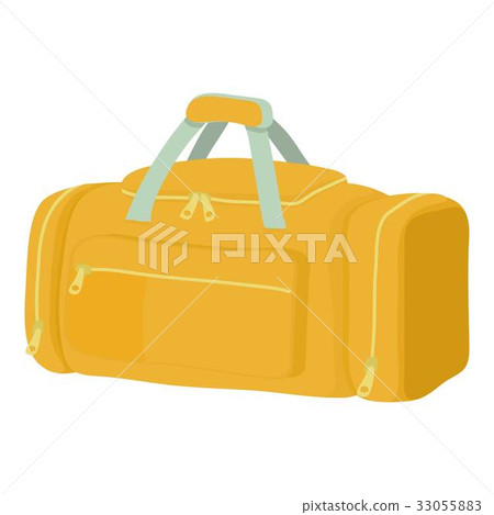 Tennis bag icon, cartoon style 33055883