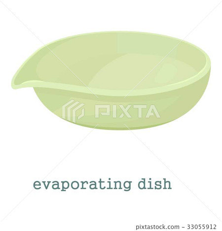 Evaporating dish icon, cartoon style Evaporating dish icon, cartoon style 33055912