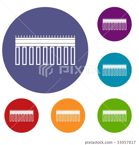 Bridge icons set Bridge icons set 33057817