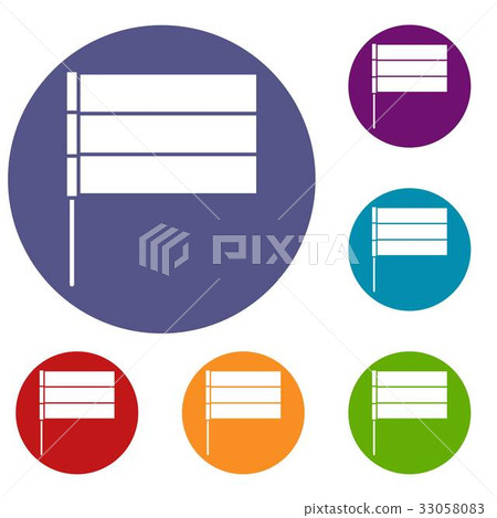 Flag icons set Flag icons set 33058083