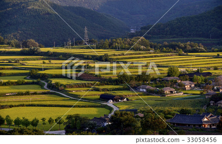 Hahoe Village, Andong City, Gyeongbuk, Korea 33058456