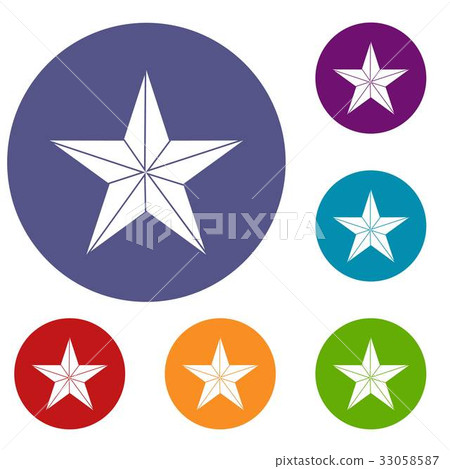 Star icons set Star icons set 33058587