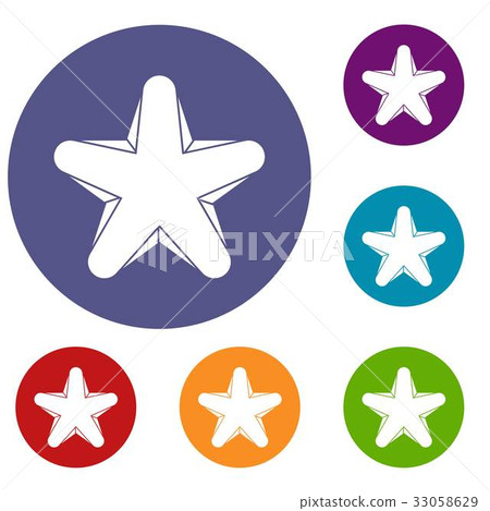 Star icons set Star icons set 33058629