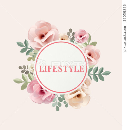 Illustration of lifestyle behavior flower 33059826