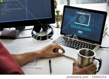 Website Webpage Information Content Concept Website Webpage Information Content Concept 33060318