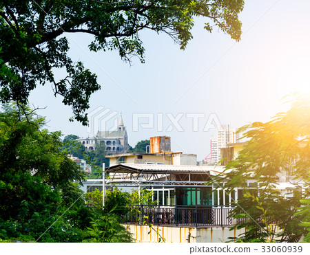 Macao cityscape 33060939