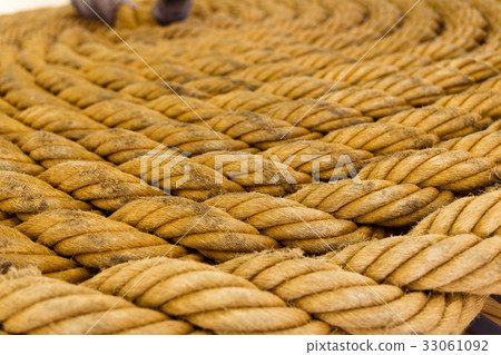 Fibre rope texture 33061092