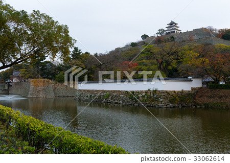 Japanese Marugame Castle Japanese Marugame Castle 33062614