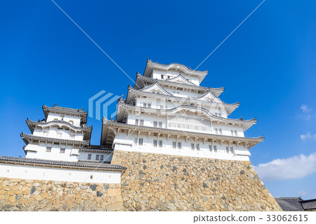 White Himeji castle in Japan White Himeji castle in Japan 33062615
