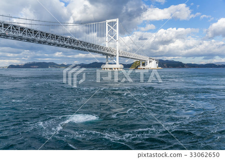 Onaruto Bridge and Whirlpool in Japan 33062650