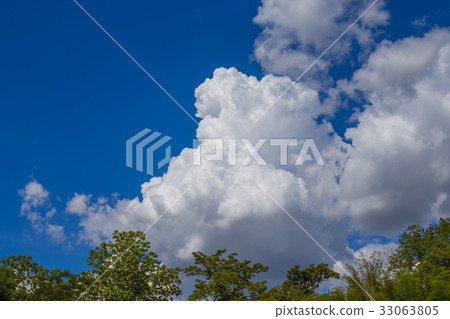 mountains with jungle and cloudy sky mountains with jungle and cloudy sky 33063805