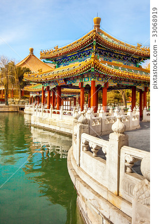 In the Beihai Park in Beijing China In the Beihai Park in Beijing China 33068919