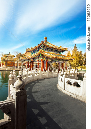 In the Beihai Park in Beijing China In the Beihai Park in Beijing China 33068950