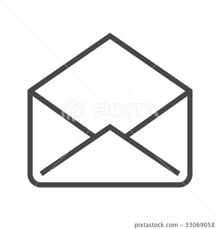 Mail Thin Line Vector Icon. 33069058