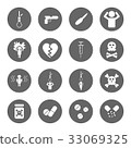 suicide icon set 33069325