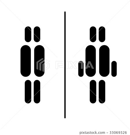 toilet sign icons 33069326